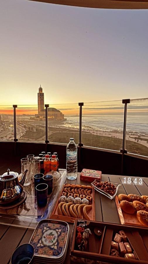 Ferienwohnung Marina Casa Del Mar - Amazing Sea & Mosque Views Casablanca Exterior foto