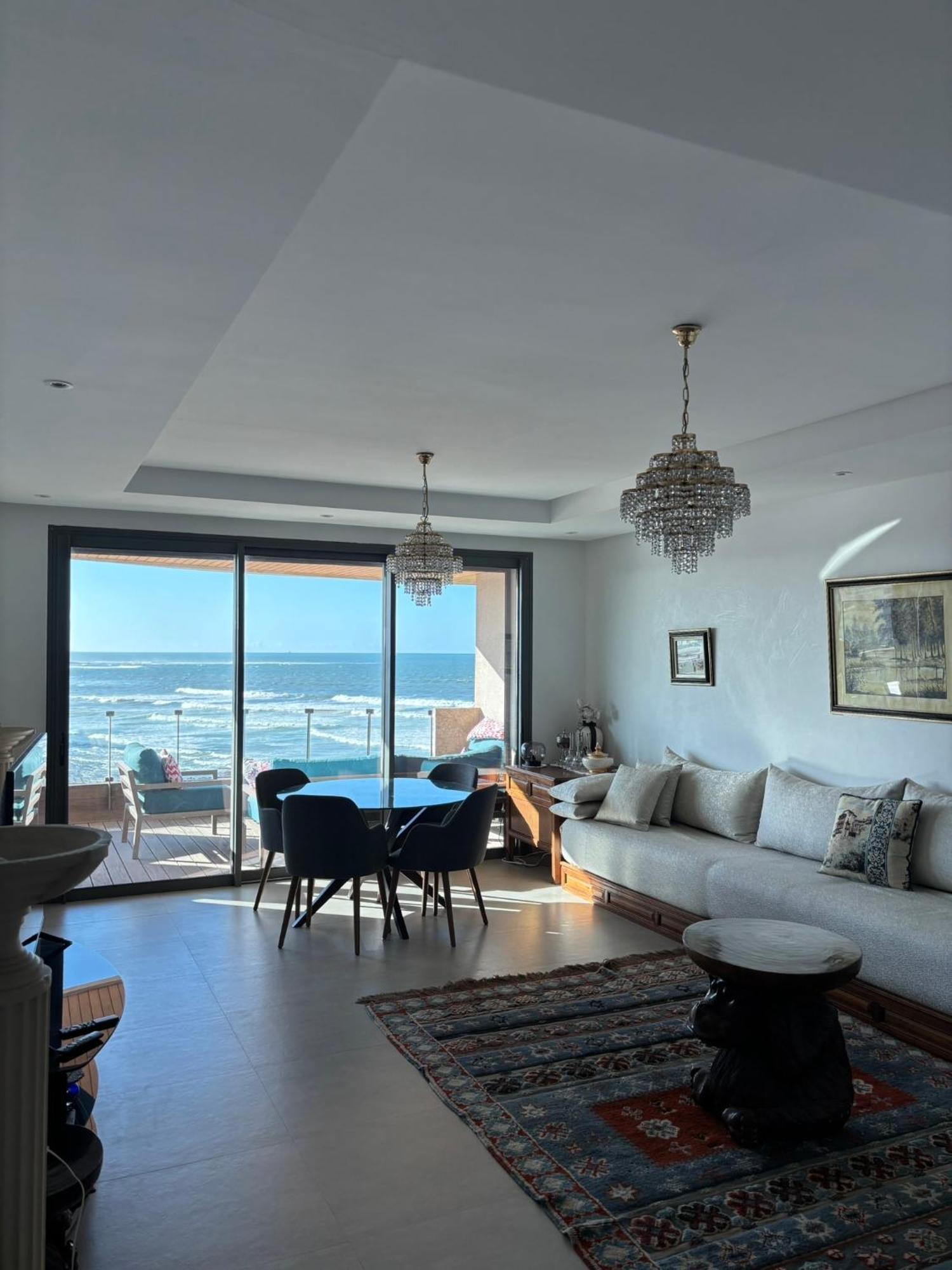 Ferienwohnung Marina Casa Del Mar - Amazing Sea & Mosque Views Casablanca Exterior foto