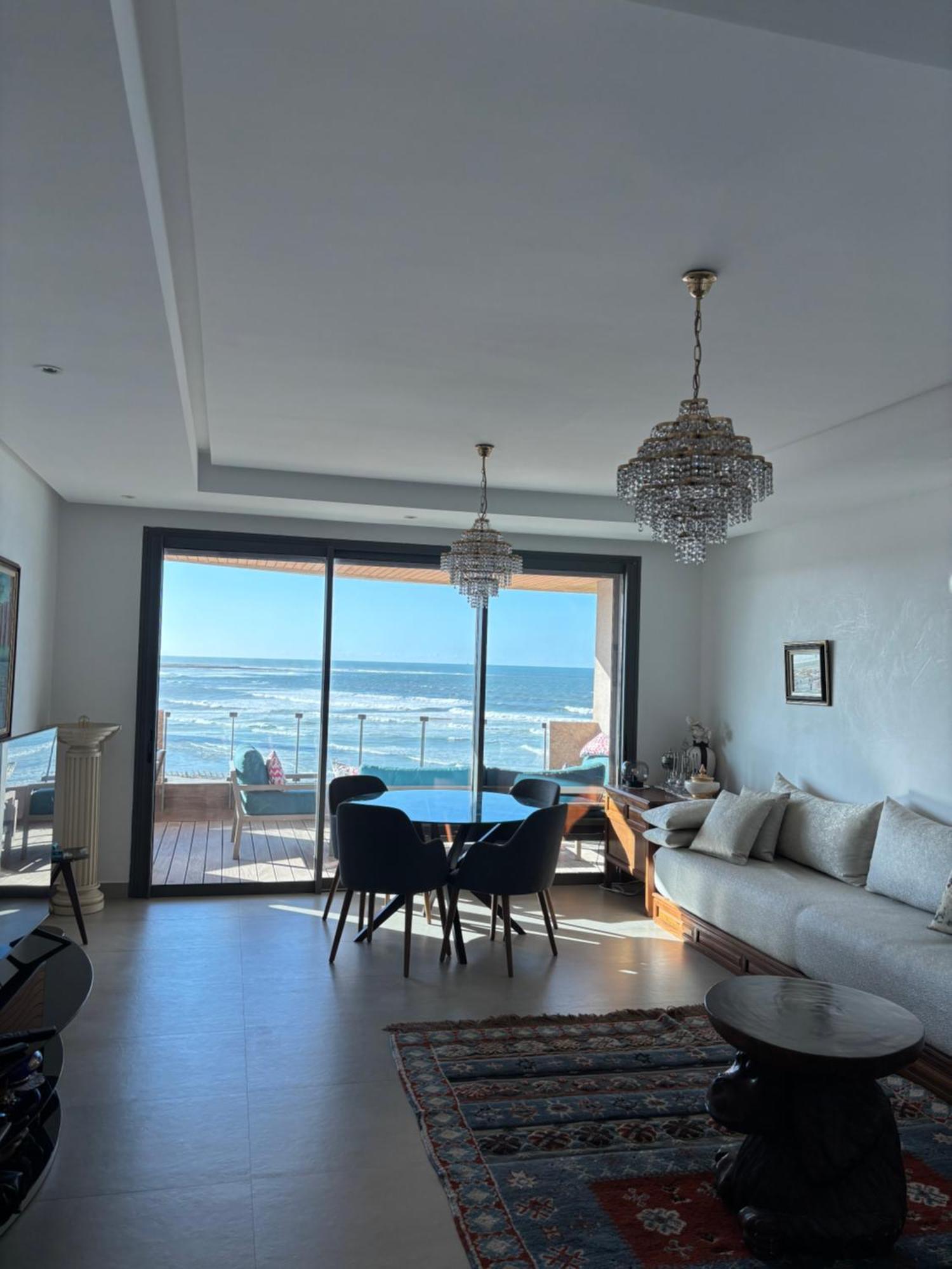 Ferienwohnung Marina Casa Del Mar - Amazing Sea & Mosque Views Casablanca Exterior foto