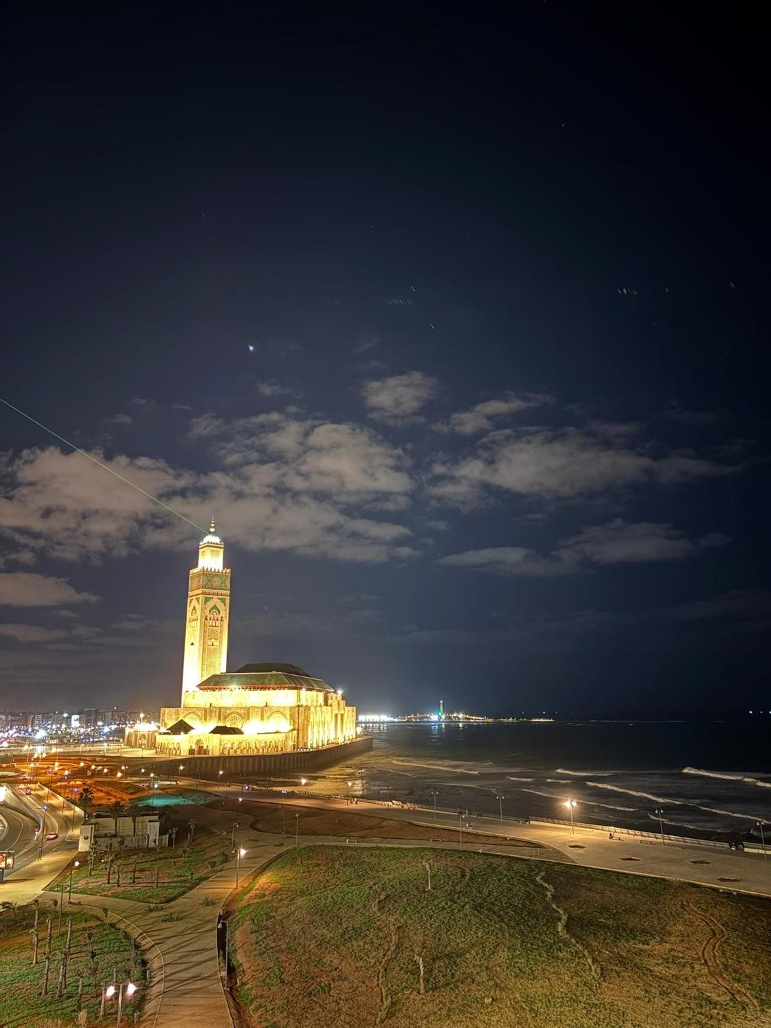 Ferienwohnung Marina Casa Del Mar - Amazing Sea & Mosque Views Casablanca Exterior foto